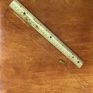 Vintage 80's style Zipper necklace.